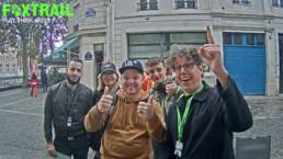 Une équipe Team-Building sur le jeu de piste Foxtrail à Paris